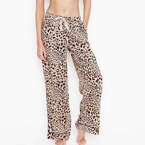 Printed cotton long pant